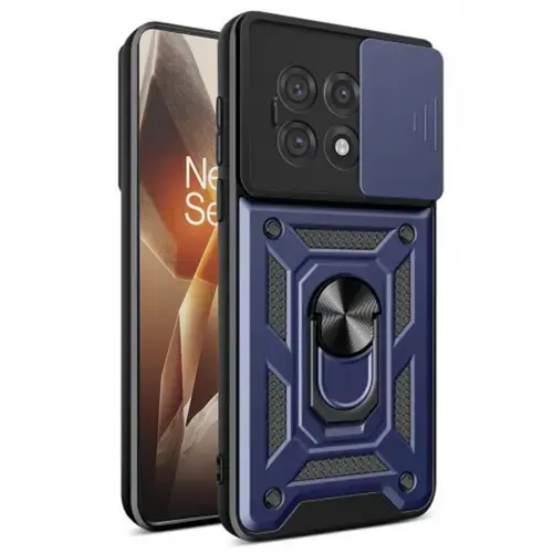 Husa Techsuit CamShield pentru OnePlus 13R (Albastru/Negru)