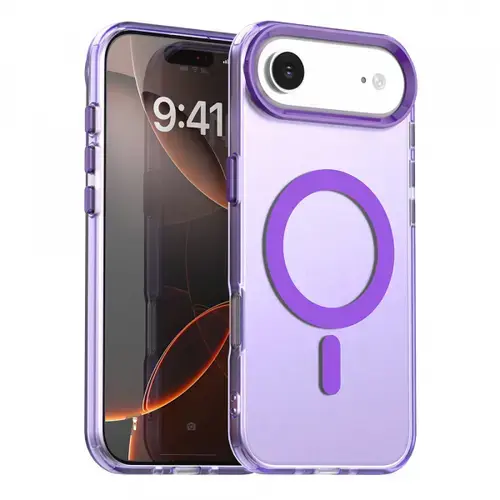Husa Techsuit CandyCase MagSafe pentru Apple iPhone Air, Mov