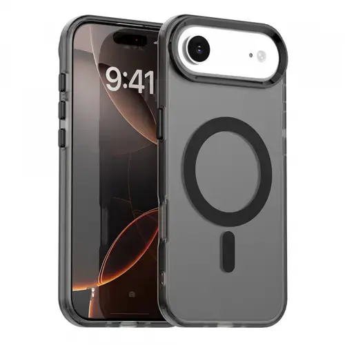 Husa Techsuit CandyCase MagSafe pentru Apple iPhone Air, Neagra