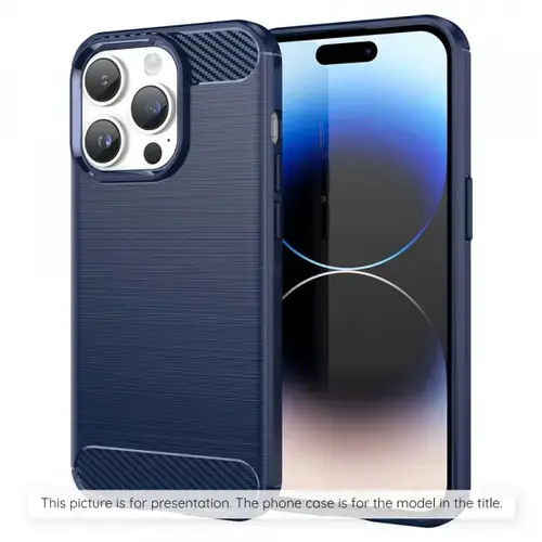 Husa Techsuit Carbon pentru Honor 400, Albastru