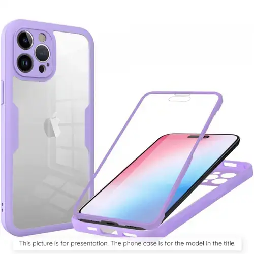 Husa Techsuit ColorVerse 360 pentru Honor 400 Pro, Mov