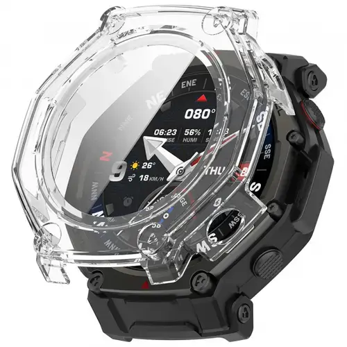 Husa Techsuit Defense360 Pro pentru Amazfit T-Rex 3 Pro (Transparent)