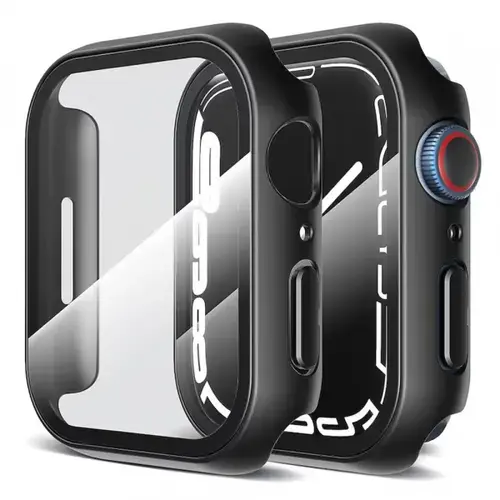 Husa Techsuit Defense360 Pro pentru Apple Watch Series 7 45mm, Neagra