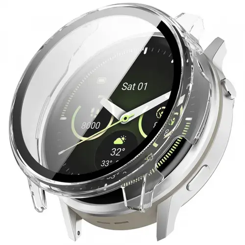 Husa Techsuit Defense360 Pro pentru Garmin Venu 4 45mm (Transparent)