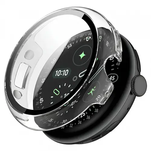 Husa Techsuit Defense360 Pro pentru Google Pixel Watch 4 41mm, Transparenta