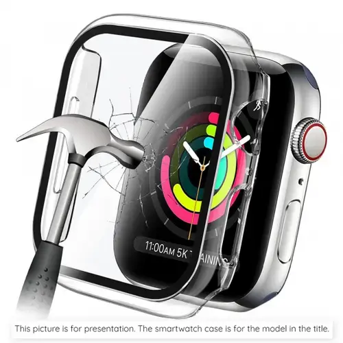 Husa Techsuit Defense360 Pro pentru Huawei Watch Fit 4 Pro (Transparent)