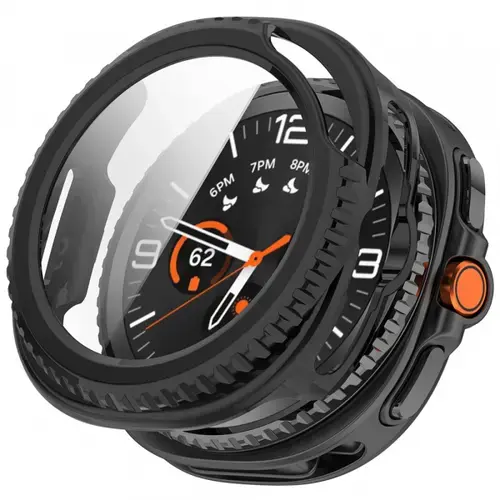Husa Techsuit Defense360 Pro pentru Samsung Galaxy Watch8 Classic (Negru)