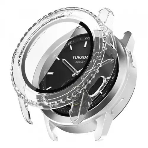 Husa Techsuit Defense360 Pro pentru Xiaomi Watch S3, Transparenta