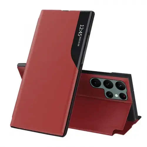 Husa Techsuit eFold pentru Samsung Galaxy S22 Ultra 5G S908 (Rosu)