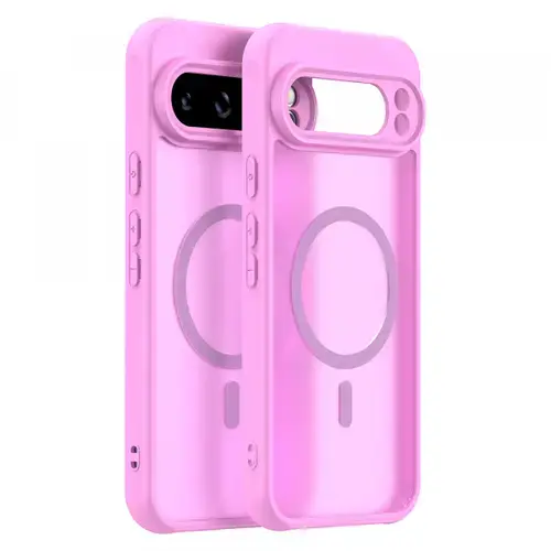 Husa Techsuit HaloFrost II MagSafe pentru Google Pixel 10 Pro XL, Roz