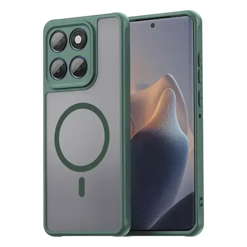 Husa Techsuit HaloFrost II MagSafe pentru Motorola Edge 60 Fusion / Edge 60, Verde