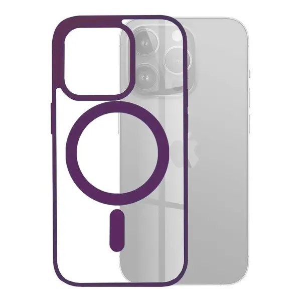 Husa Techsuit - MagSafe Pro - Purple pentru Apple iPhone 15 Pro - iPhone 15 Pro