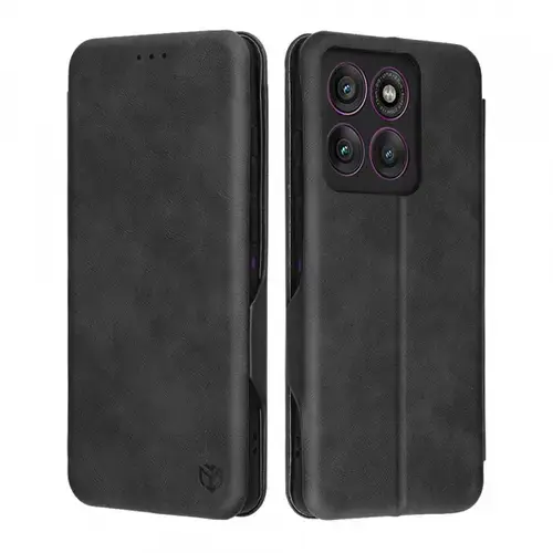 Husa Techsuit Safe Wallet Plus pentru Motorola Edge 60 Pro (Negru)