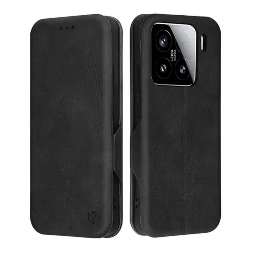 Husa Techsuit Safe Wallet Plus pentru Xiaomi 15 (Negru)