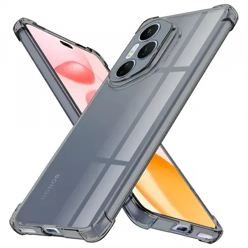 Husa Techsuit Shockproof Clear pentru Honor 400 Pro, Neagra