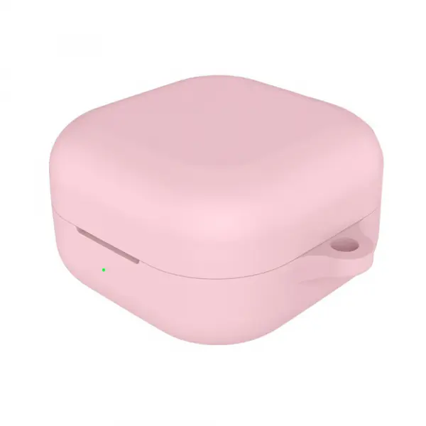 Husa Techsuit Silicone pentru Samsung Galaxy Buds4 / Buds4 Pro, Roz