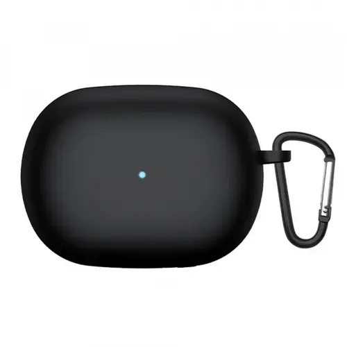 Husa Techsuit Silicone pentru Xiaomi Redmi Buds 4 Pro, Neagra