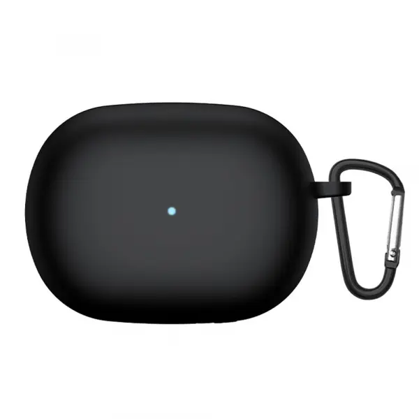 Husa Techsuit Silicone pentru Xiaomi Redmi Buds 4 Pro, Neagra