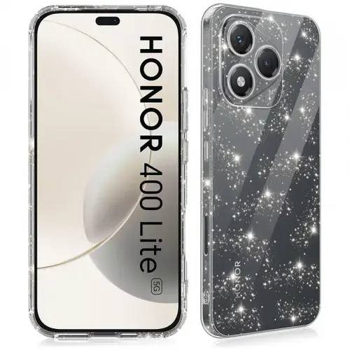 Husa Techsuit SparkleSkin pentru Honor 400 Lite, Transparenta