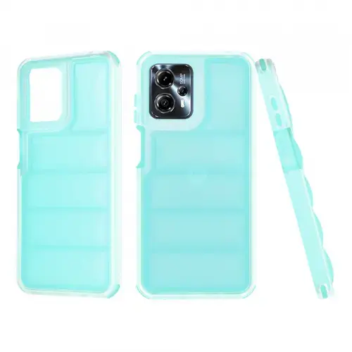 Husa Techsuit Wave Shield pentru Motorola Moto G13 / G23 / G53, Turcoaz
