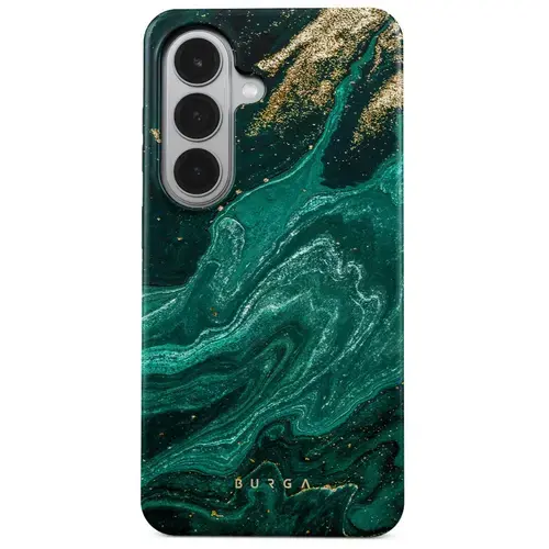 Husa telefon Burga Dual Layer Magnetic Emerald Pool pentru Samsung Galaxy S26 (Verde)