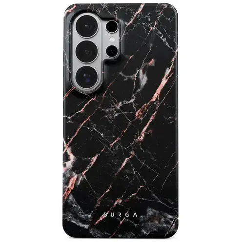 Husa telefon Burga Dual Layer Magnetic Rose Gold Marble pentru Samsung Galaxy S26 Ultra