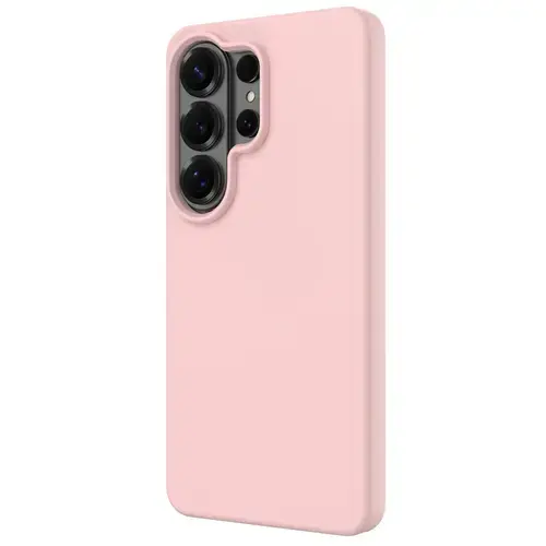 Husa telefon Devia Silicon Nature Series Magnetic pentru Samsung Galaxy S26 Ultra (Roz)