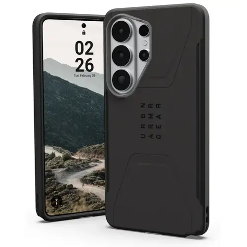 Husa telefon UAG Civilian Magnetic pentru Samsung Galaxy S26 Ultra (Negru)