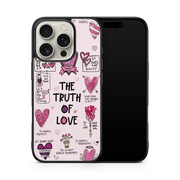 Husa The truth of love Apple iPhone Impact Ultra - iPhone 13