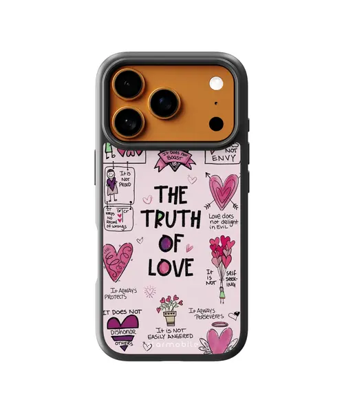 Husa The truth of love Apple iPhone Impact Ultra - iPhone 17 Pro