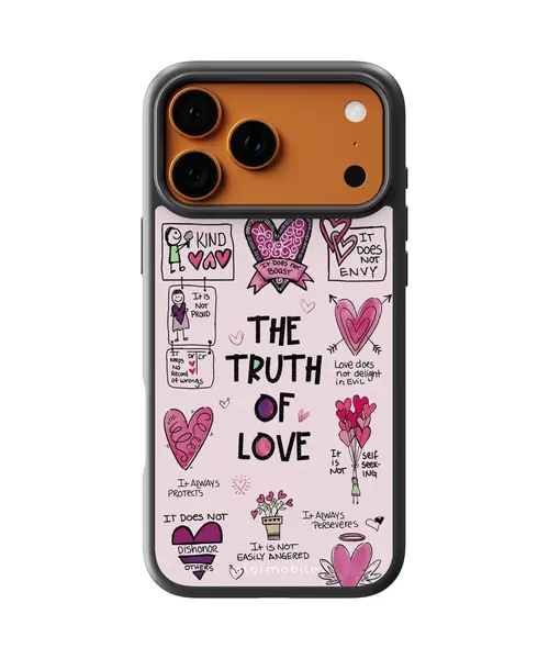 Husa The truth of love Apple iPhone Impact Ultra - iPhone 17 Pro Max