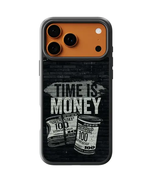 Husa Time is Money Apple iPhone Impact Ultra - iPhone 17 Pro Max