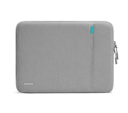 Husa transport laptop Tomtoc Defender-A13, pentru MacBook Air/Pro 15inch (Gri)
