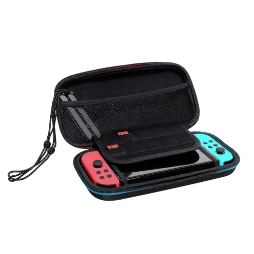 Husa transport Trust TR-25415 pentru Nintendo Switch, Negru