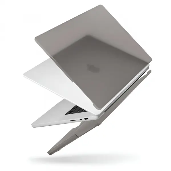 Husa UNIQ Claro pentru Apple MacBook Pro 16inch (2026) / (2024) / (2023) / (2021), Gri Mata