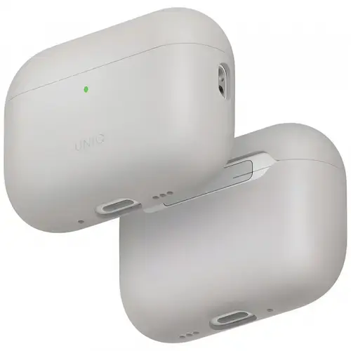 Husa UNIQ Lino pentru Apple AirPods Pro 3, Bej