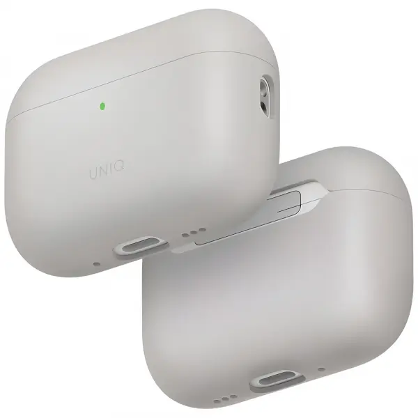 Husa UNIQ Lino pentru Apple AirPods Pro 3, Bej