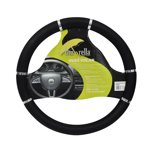 Husa volan neagra 37-39 CM UMBRELLA
