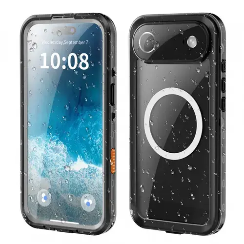 Husa Waterproof pentru Apple iPhone Air, ShellBox, Neagra