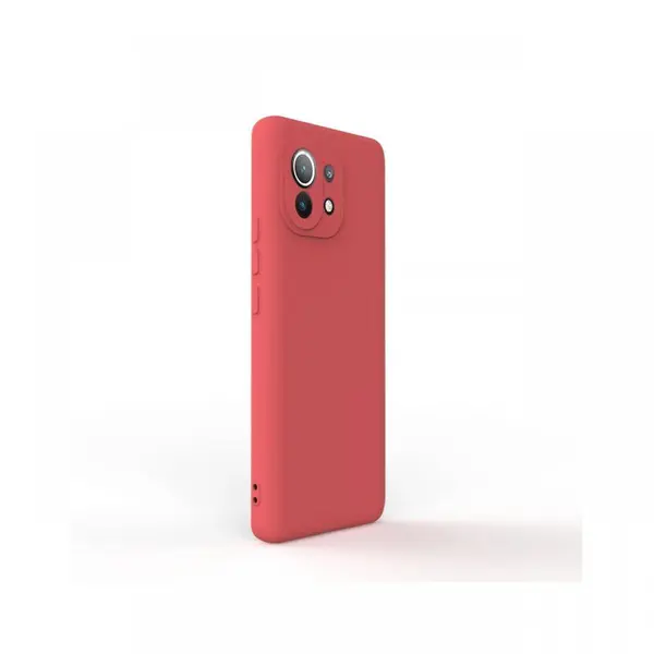 Husa Xiaomi Mi 11 Lemontti Silicon Soft Slim Santa Red