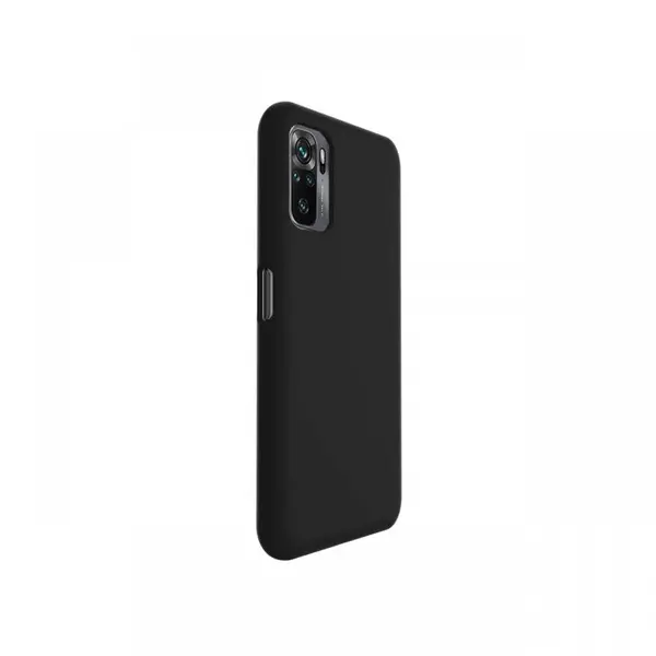 Husa Xiaomi Redmi Note 10 5G Lemontti Liquid Silicon Black