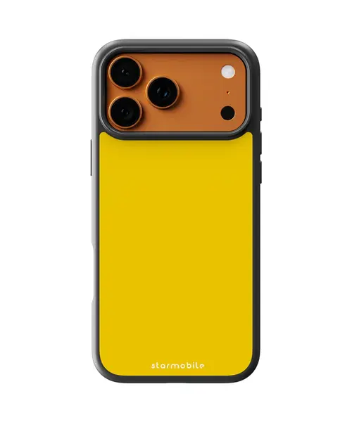 Husa Yellow Apple iPhone Impact Ultra - iPhone 17 Pro Max