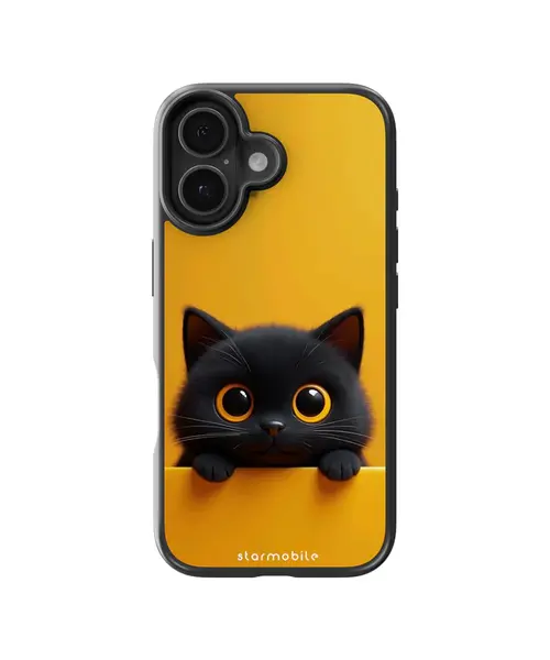 Husa Yellow Kitten 2 Apple iPhone Impact Ultra - iPhone 17
