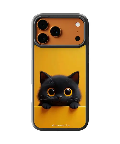 Husa Yellow Kitten 2 Apple iPhone Impact Ultra - iPhone 17 Pro Max