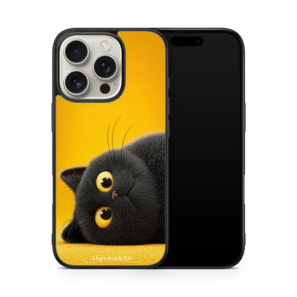 Husa Yellow Kitten Apple iPhone Impact Ultra - iPhone 12 Pro Max