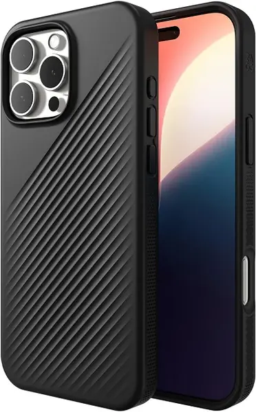 Husă ZAGG - Luxe Snap, iPhone 16 Pro, negru