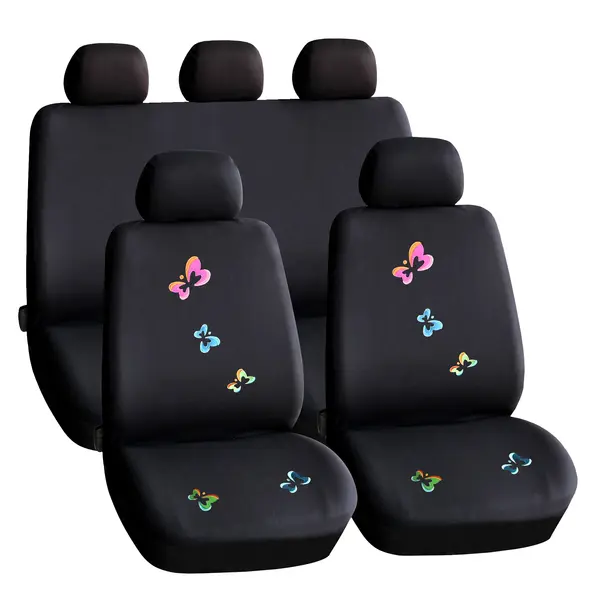 Huse Universale Pentru Scaune Auto - Cu Model Fluturasi
