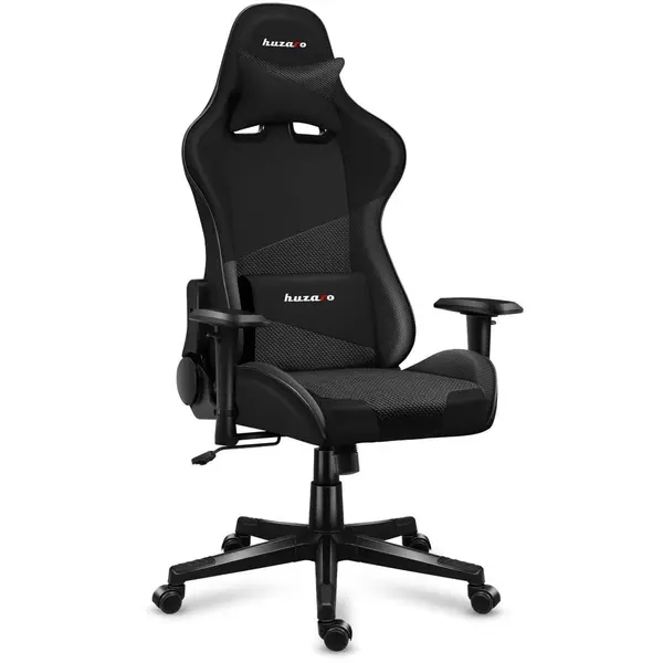 Huzaro Scaun gaming Huzaro Force 6.2 , Carbon, sarcina maxima 130 kg, Negru