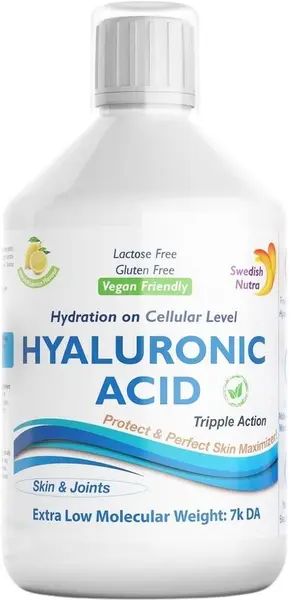 Hyaluronic Acid, 500 ml, Swedish Nutra