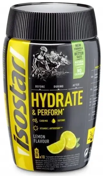 Hydrate & Perform, lemon, 400 g, Isostar